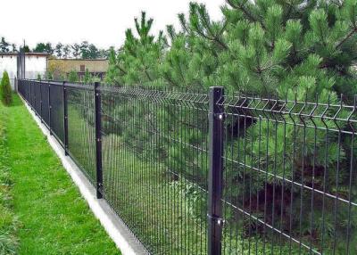 China Carbon Outdoor Rectangle Post 4mm 4.5mm Dia 3d Fence for sale