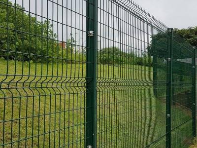 China 3d Curved Welded 1.23m Height Wire Mesh Garden Fence For Panel for sale