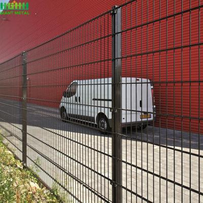 China Het poeder bedekte 50*200mm Dubbele Draad Mesh Fencing Green Color 3.5mm met een laag Te koop