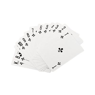 China Custom Paper Front and Back Two Sides Varnishing Outside Paper Playing Cards for Promotional Gift for sale