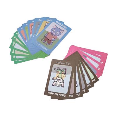 China Paper Non-toxic And Pollution-free Customized Offset Printing Learning Education Card For Kids for sale