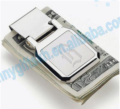 China Europe Best Money Clip Ever Metal Money Clip Stainless Steel With Customized Logo for sale