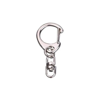 China Cheap Metal+plastic Price Metal Key Chain Logo Laser Engraved Anti - Lose Gift Small Key Chain Pendant for sale