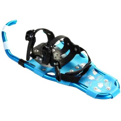 China Plastic New Design Outdoor Used Custom Logo Mountain Snowshoes For Kids Lightweight Trekking Snow Shoes for sale