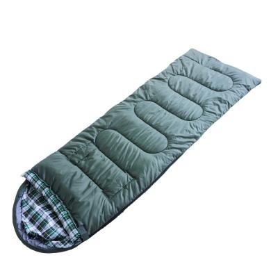 China Custom Winter Mummy 210T Logo Warm Waterproof Portable Sleep Over Camping Lazy Sleeping Bag With Pillow for sale