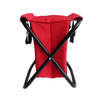 China Modern high quality cheap folding portable outdoor folding tube adjustable steel camping chair for sale