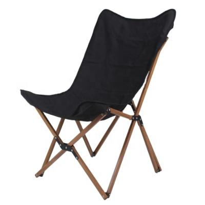 China Modern Aluminum Frame Outdoor Suitable Lightweight Easy Installation Durable Folding High Back Camping Chair for sale