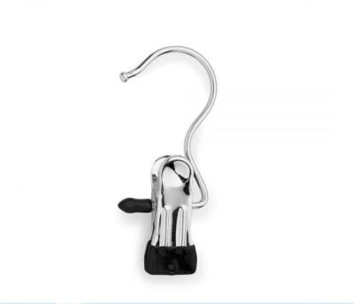 China Eco - Friendly Single Hanger Hooks And Clips Metal Clip Stainless Laundry Hanger for sale