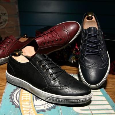 China Breathe Free Flat Stylish Business Man Shoes New Style Men's Shoes for sale