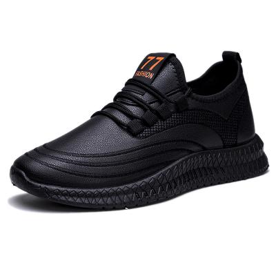 China Lit Lace Up Style Injection Shoes Man Sports Walking Running Shoe for sale