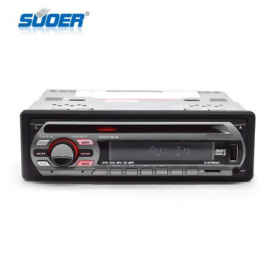 China wholesale 1 din made in china cheap car dvd player cd vcd mp3 mp4 player universal remote control chip BT for sale