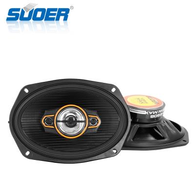 China Suoer SP-690B Black Aluminum Smart Thumb 6*9 4 Ohm Car Speaker Bass Auto Speaker Car Bass Speaker for sale