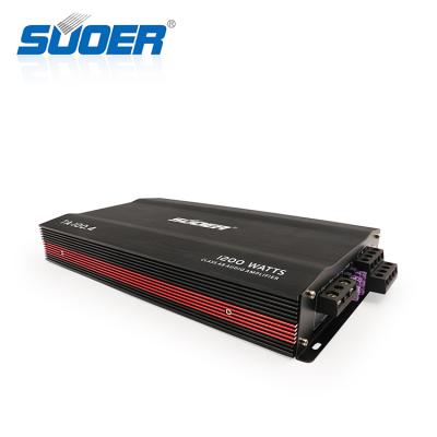 China 30A*2 Suoer TA-100.4 Car Amplifiers 1200 Watts Max Power 4 Channels Class AB Car Audio Amplifier for sale