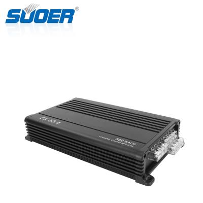 China 25A*2 Suoer CK-50.4 500w Car Amp 12v Car Amplifier 4 Channel Class AB Car Amplifier for sale