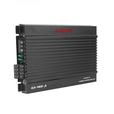 China Suoer CA-460-A 4 Channel 12v Best Price Auto Amplifier Class AB Car Amplifier FM Auto Amplifier for sale