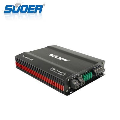 China 35A*4 Suoer TA-1200.1D Car Amplifier Mono Channels Class D 3600W Car Amplifier for sale