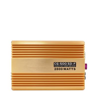 China 100A Suoer CG-500.5D-F New Trend Product 5 Channel Full Range Class D Car Amplifier for sale