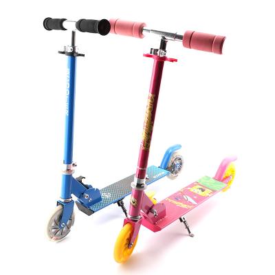 China Hot Selling Baby Blue Toys Pink Scooter Kids CE Two Wheel Adjustable Body Youth Children Scooter Portable OEM Factory Brand for sale