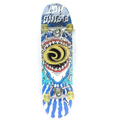 China Hot Selling Adult Skateboard Newly Long Wheel Bearing Durable Adult Skateboard In Stock Factory Price OEM Customized Design Free for sale