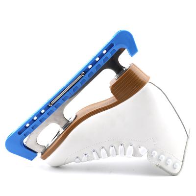 China OEM Durable Factory Quality Skate Shoes Protector EVA Adjustable Size Ice Hockey Figure Skate Blade Adult Ice Skate Blade Guards Blue for sale