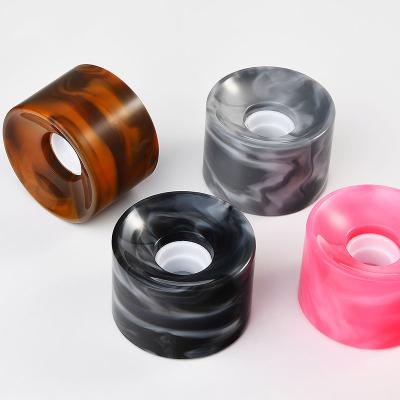 China Factory Durable OEM Skateborad Wheels Roll Longboard Surf Scooter 75A-85A 65mm Logo Crusing Longboard Wheels Custom for sale