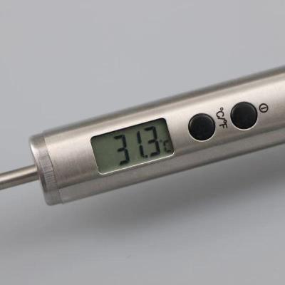 China Sustainable Stainless Steel Covered Digital Thermometer For Food for sale