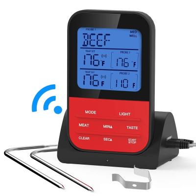 China Hot-selling ABS Digital Food Thermometer / Digital Thermometer For Meat / Wireless Barbecue Thermometer for sale