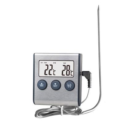 China BBQ digital food thermometer/thermometer for meat/digital wire thermometer for barbecue for sale