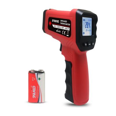 China Handheld Digital Dual Laser Celsius Gun Non Touch Industry Thermometer DT8011E for sale