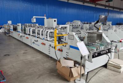 China Op maat gemaakte 18,5 kW folder gluer machine High Speed Full Automatic JH-1100PC Te koop