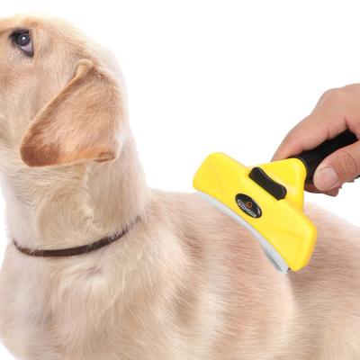 China Top Selling Best Selling Pet Fur Grooming Dog Viable Easy To Use High Quality Durable Comb Long Hair Beauty Brush OEM Logo Long Knot Remover for sale