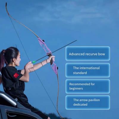 China Hunting Shooting Archery Sporting Goods Recurve Set Special Equipment High-precision Bow Competition Equipment for sale