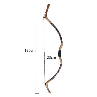 China Hunting Archery 20-50 Pounds Traditional Handling Recurve Bow For Hunting Target Practice Sporting Game Shot for sale