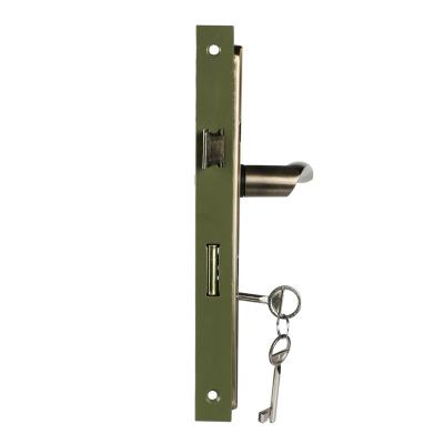 China Aluminum Alloy & Hot Iron Security Customized Lock Set For Aluminum Iron Steel Door Lock Handle Set for sale