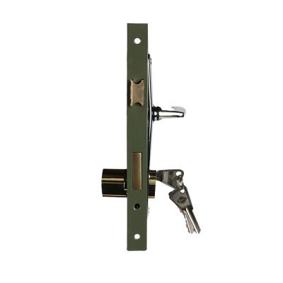 China Aluminum Alloy & Iron & chrome plated iron lock high security customized door locks for doors aluminum iron steel door lock handle set for sale