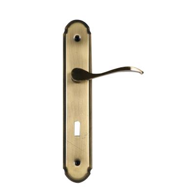 China American popular factory outlet door lock household gold wooden door panel lock for sale