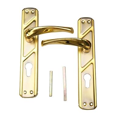 China Hot Sale Aluminum Iron Sliding Door Lock Panel Door Knob Customized Steel Door Lock for sale