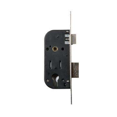 China Security Door Lock Lock Body New High Quality Door Hardware Parts Black for sale