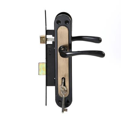 China High quality wholesale custom made door handle door lock cheap price with keydoor lock handle set for sale