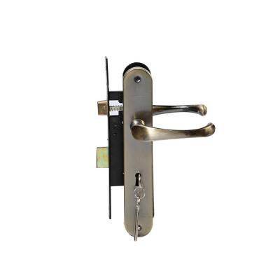 China Hot sale factory direct door handle lock security door lock removable handle lock for wooden door for sale