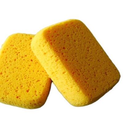 China Popular Coral Car Cleaning Sponge Rectangular PU Cleaning Product Sponge for sale