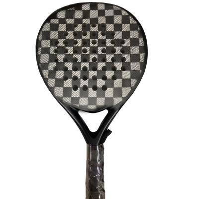 China New Design Two Colors 3K Mix Fiber  Woven  Padel Racket & Beach Tennis Rackets for Woven for sale