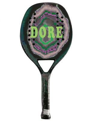 China Good Quality Factory Hot Sales Racchette Carbon Fiber Beach Tennis Racket Paddle For Athletes With the Best Beach Tennis en venta