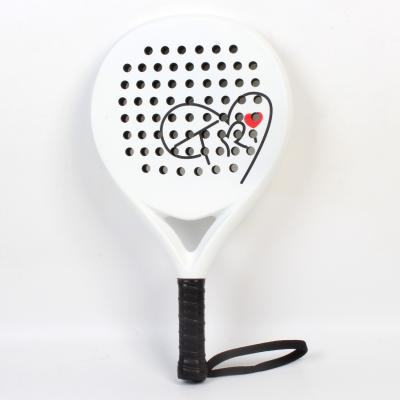 Cina Personalizzi la fibra del carbonio delle racchette di tennis del &Beach della racchetta di Logo Professional Design Full Carbon 3K 12K 18K Padel per tessuto in vendita