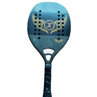 China Beach Tennis Rackets  Soft Eva Foam Custom Tennis Padel Racket Carbon Fiber By Manufacture for sale