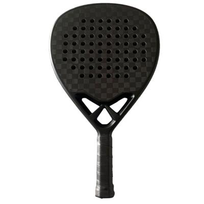 China Custom Diamond Shape   Padel Racket  CarbonFiber 12k Padel Paddel Paddle Racket for sale