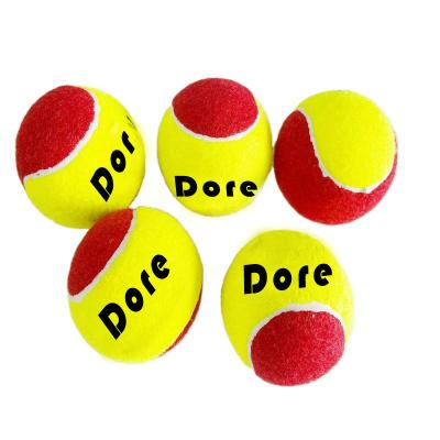 China Cheap High Elasticity Yellow Tennis Balls Children/Kids Training Soft Tennis Balls Customized For Match Training for sale