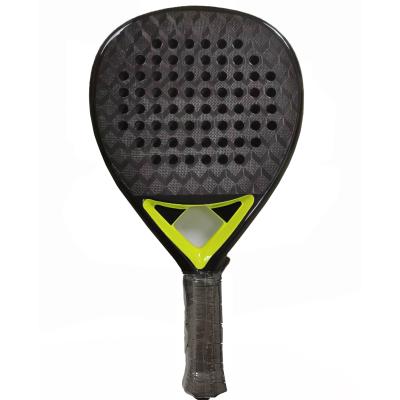 China Custom Manufacture Full Carbon  3K 12K 18K Fiber ,OEM LOGO Padel Racket Wholesalefor  High Qualit Padel Racket for sale