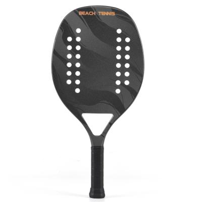 China Quality Factory Hot Sales Racchette Carbon Fiber Beach Tennis Racket Paddle Padel Racket Beach Tennis For Play for sale