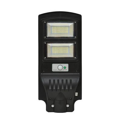 China Road Brightness Adjustable All-in-one ABS Smart Solar Led Road Light for sale